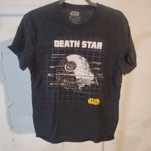 Medium Star Wars heather black Grahic tee